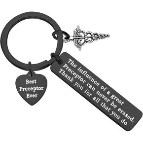 ENSIANTH Preceptor Gift Preceptor Keychain Nurse Preceptor Gift Teacher Preceptor Gift Best Preceptor Ever Gift in Saudi Arabia