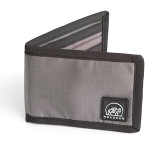 Ultra Slim Nylon Mens Wallet – Durable Bifold Wallets for Men with Money Compartments, ID Window and Card Holder - Premium Wallet for Protection - Travel Safe Men's Wallet - Black