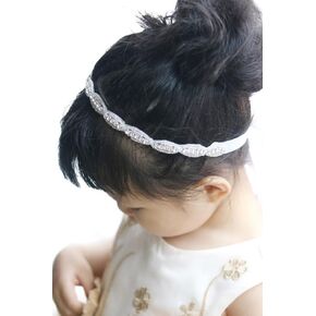 Missgrace Crystal Flower Girl headband Wedding Hair Accessories-Rhinestone Jewelry Headdress