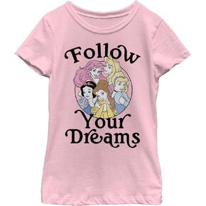 Disney Girl's Follow Your Dreams T-Shirt