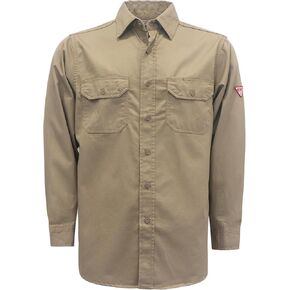 TICOMELA FR Shirts for Men Flame Resistant/Fire Retardant Shirt NFPA2112 7.5oz Men's Welding Shirt