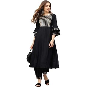 Women's Gota Work Kurta Set
