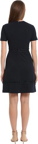 Maggy London Women's Sophisticated Fit and Flare Dress with Trim Details Event Occasion Guest of in Saudi Arabia