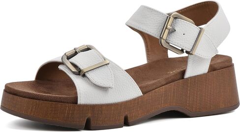 WHITE MOUNTAIN Women's Leftmost Platform Sandal in Kuwait