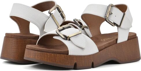 WHITE MOUNTAIN Women's Leftmost Platform Sandal in Kuwait