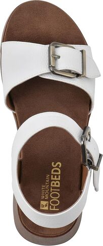 WHITE MOUNTAIN Women's Leftmost Platform Sandal in Kuwait