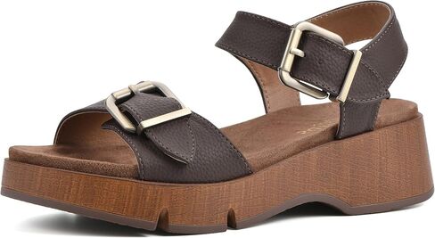 WHITE MOUNTAIN Women's Leftmost Platform Sandal in Saudi Arabia
