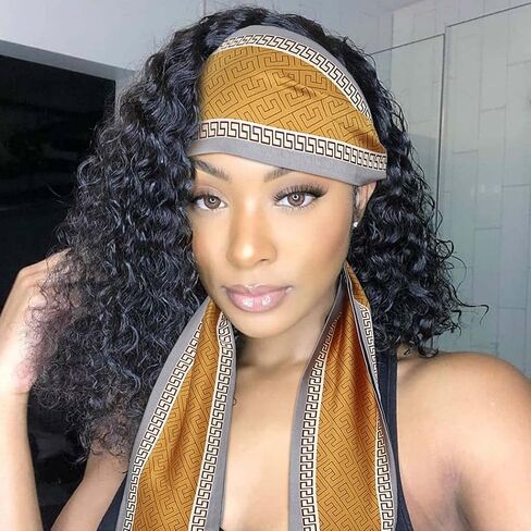 Formery Silky African Hair Wraps Red Pattern Satin Edge Lay Scarf Wig Edge Head Wrapping Headbands for Women and Girls (3PCS) in Saudi Arabia