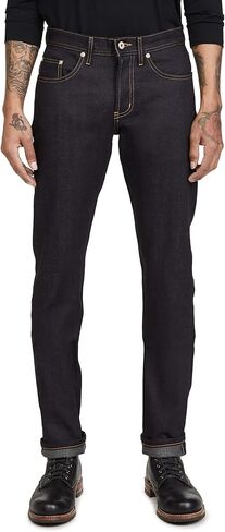 بنطلون جينز رجالي من Denim مطبوع عليه Weird Guy Denim من Naked & Famous Denim أزرق in Kuwait