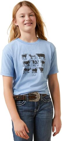Ariat Girls Cow Chart T in Saudi Arabia