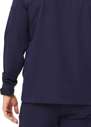 سترة FIGS Zapote Scrub للرجال - 7 جيوب، صورة ظلية منفوخة، ياقة وأساور مضلعة، سترة Scrub للرجال قابلة للتمدد في 4 اتجاهات in Kuwait