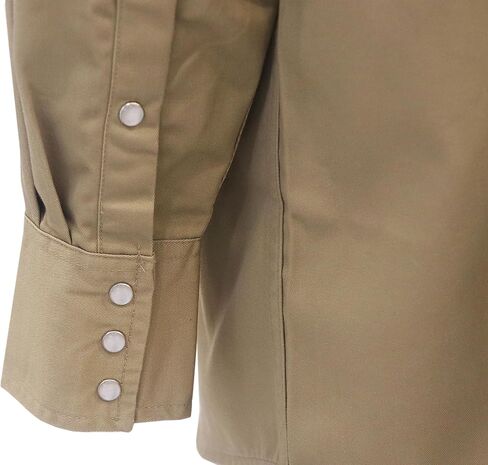 TICOMELA FR Shirts for Men Flame Resistant/Fire Retardant Shirt NFPA2112 7.5oz Men's Welding Shirt in Kuwait