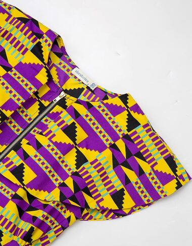 SHENBOLEN Women African Print Top Ankara Dashiki Shirt in Saudi Arabia