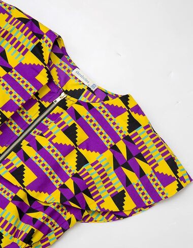 SHENBOLEN Women African Print Top Ankara Dashiki Shirt in Saudi Arabia