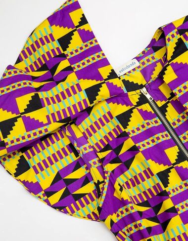 SHENBOLEN Women African Print Top Ankara Dashiki Shirt in Saudi Arabia