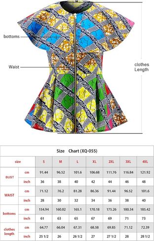 SHENBOLEN Women African Print Top Ankara Dashiki Shirt in Saudi Arabia