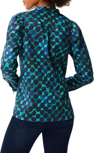NIC+ZOE womens Ocean Dot Top Ocean Dot Top in Saudi Arabia