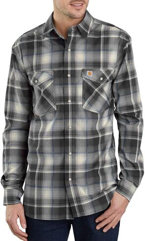 Carhartt Men's Big & Tall Rugged Flex Bozeman Long Sleeve Shirt in Saudi Arabia