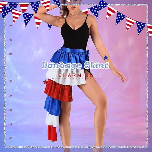 تنورة Kakaco Tie-on Bustle تنورة ذات طبقات للبطن وتنورة طويلة للحفلات للنساء والفتيات in Kuwait