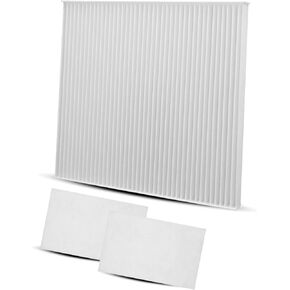 Cabin Air Filter Bunk Recirc Filter Kit Fit for Freightliner Cascadia 2019-2023 Trucks, Reusable Filters Replace BOA91559 ABP N10G 91559 AF26235 P609422 PA4857 CAF24003 W2084001