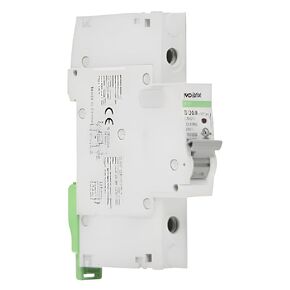 Noark Miniature Circuit Breakers, B1N UL 489, 1P, B Curve, 30A, 10 kA, 240 Vac / 60 Vdc, Box Lug 1000015 B1N1B30