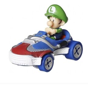 Hot Wheels Mario Kart Baby Luigi Sneeker