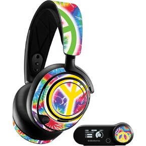 MightySkins Skin Compatible with SteelSeries Arctis Nova Pro - Peaceful Explosion | Protective, Durable, and Unique Vinyl Decal wrap Cover | Easy to Apply, Remove, and Change Styles | Made in The USA