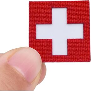 Mini Medical Cross IFAK First Aid Tiny Patch [Red, White]