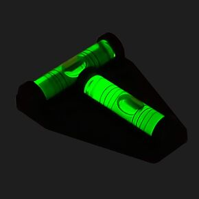 The T level is made up of GFNT tools, horizontal instruments, horizontal bubbles, trailers, three legs, machinery, shelves and other magnetic functions (4 Black) Magnetic noctilucent