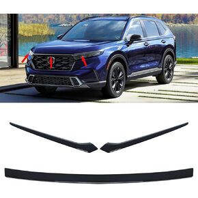 الجبهة مصبغة صالح لهوندا CRV CR-V 2023 2024 الجبهة هود صب الكسوة الوفير الشواية ديكور قطاع اكسسوارات لمعان أسود in Kuwait