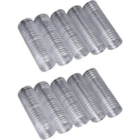 Magik 200-400 حافظة عملات معدنية حامل كبسولة مجموعة عرض مستديرة منظم (ملليمتر، 19 مم 200 حزمة)