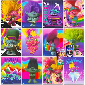 Trolls Poster Book for Kids - Bundle Includes 12 Trolls Band Together Posters for Girls Room, Trolls Decorations, More | Trolls Room Decor for Girls