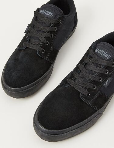 Etnies Mens Barge Skate Skate Sneakers Shoes Casual - Black - Size 8.5 M in Saudi Arabia
