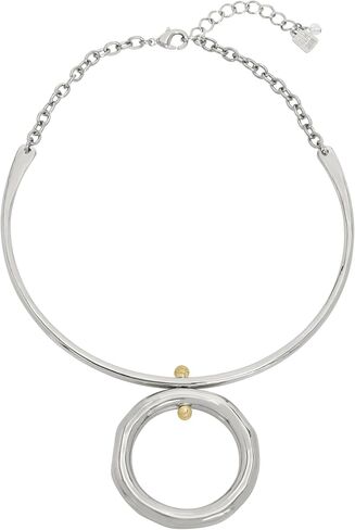 Robert Lee Morris Soho Womens Open Circle Pendant Wire Necklace in Saudi Arabia