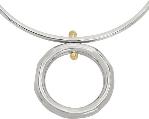 Robert Lee Morris Soho Womens Open Circle Pendant Wire Necklace in Saudi Arabia