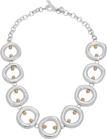 Robert Lee Morris Soho Womens Open Circle Pendant Wire Necklace in Saudi Arabia