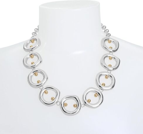 Robert Lee Morris Soho Womens Open Circle Pendant Wire Necklace in Saudi Arabia
