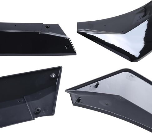 3PCS Glossy Black PP Front Bumper Lip for 2021 2022 2023 Hyundai Elantra,Front Bumper Body Kit Spoiler Chin Spoiler Front Bumper Lip in Saudi Arabia