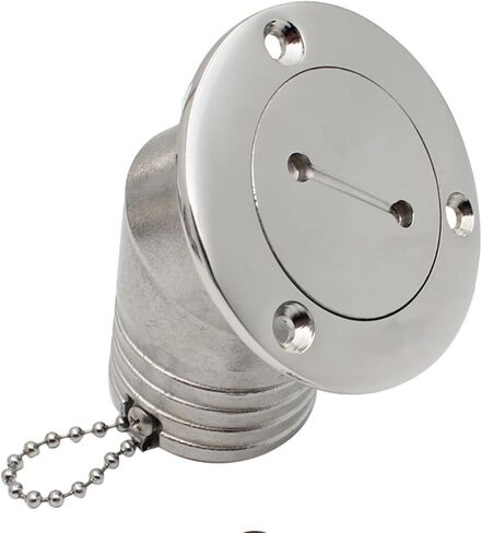 منفذ إعادة التزود بالوقود مقاس 1-1/2 بوصة مع مفتاح استبدال خزان وقود القارب برقبة القارب لخزانات وقود اليخوت، وخزانات وقود السفن، وخزانات وقود القافلة، ومنافذ الصرف الصحي in Kuwait