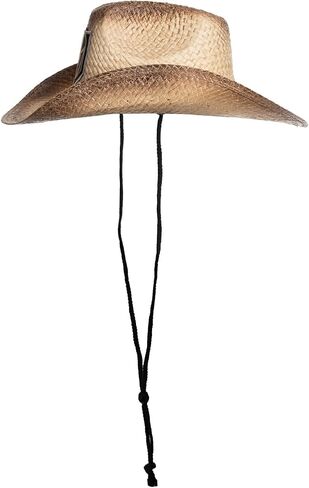 Calhoun NHL Surf & Skate Team Logo Straw Beach Cowboy Hat with Curved Brim in Saudi Arabia