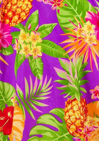 KING KAMEHA Hawaiian Sarong Pareo Beach Wrap For Women Funky Casual Bikini Cover Up Swimsuit Fruit Beach Surf Pineapple Print in Saudi Arabia