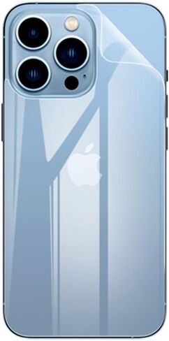 قطعتان من واقي الشاشة الخلفي لهاتف iPhone 15 Pro Max فيلم هيدروجيل وليس زجاج in Kuwait