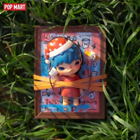 POP MART Hirono Listening Figurine Collection, Collectilbe Figure Toy, for Mordern Home Decorations in Saudi Arabia