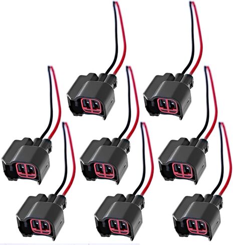 8 قطعة ملف الإشعال موصل التوصيل حاقن الوقود سلك يسخر استبدال لفورد F250 كراون فيكتوريا موستانج in Kuwait