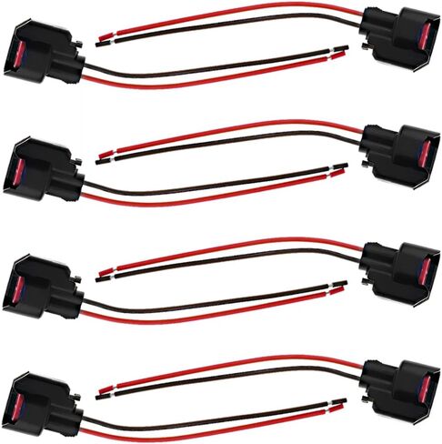 8 قطعة ملف الإشعال موصل التوصيل حاقن الوقود سلك يسخر استبدال لفورد F250 كراون فيكتوريا موستانج in Kuwait