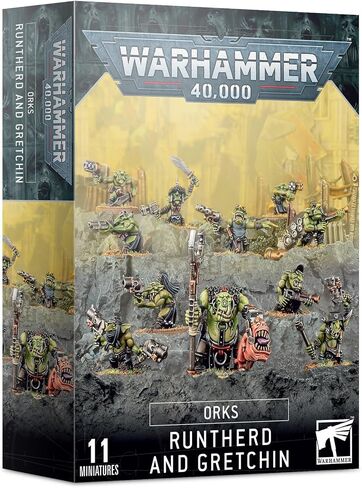 Warhammer 40000 - Orks: Runtherd and Gretchin in Saudi Arabia