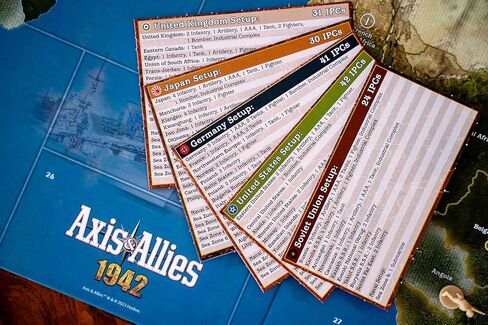 Renegade Game Studios Axis & Allies: الإصدار الثاني لعام 1942 - لعبة لوحة استراتيجية منمنمات الحرب العالمية الثانية، Renegade، للأعمار من 12 عامًا فما فوق، 2-5 لاعبين، 3-4 ساعات in Saudi Arabia