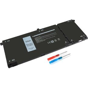 H5CKD Battery Replace Dell Inspiron 5400 5502 Battery Inspiron 5400 5406 7306 7405 7300 7500 7506 2-in-1 Silver 5300 5301 5401 5402 5408 5409 5502 5508 5509 Series Vostro 5300 5301 7T8CD Batteries.