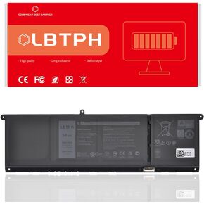 V6W33 54Wh 15V Laptop Battery Replacement for Dell for Inspiron 3515 3511 5515 3521 3525 7415 Latitude 3320 3520 Vostro 3420 5310 5410 5510 5518 5418 5620 Series 0XDY9K 0WV3K8 0MVK11 0VKYJX 0FH3K2