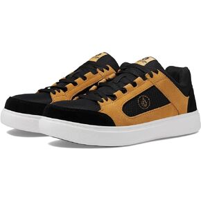 Volcom® Evolve EH Comp Toe Men Shoes – Suede and Leather Upper – Soft Insole – Memory Foam Cushioning Black/Wheat 8 W